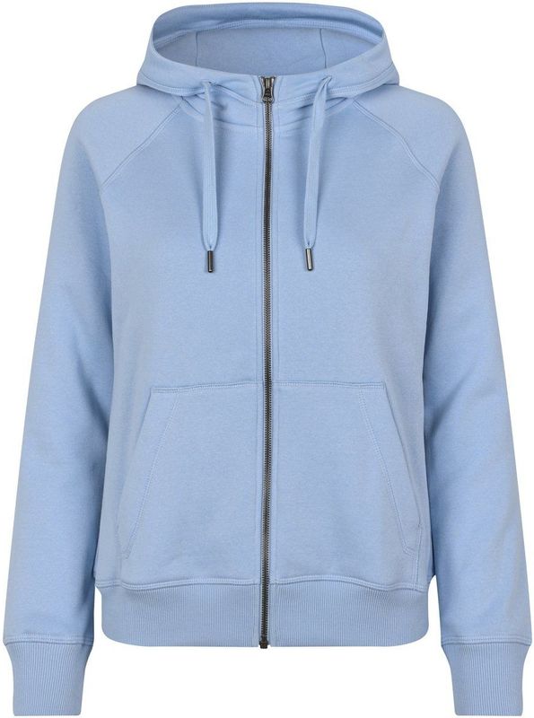 Pro Wear by Id 0639 CORE hoodie met rits dames Lichtblauw maat XS