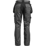 Jobman 2326 Craftsman Trousers Stretch 65232620 - Donkergrijs/Zwart