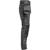 Jobman 2326 Craftsman Trousers Stretch 65232620 - Donkergrijs/Zwart