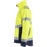 Blåkläder 4760-1977 High Vis Shell Jack High Vis Geel/Marineblauw maat 4XL