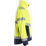 Blåkläder 4760-1977 High Vis Shell Jack High Vis Geel/Marineblauw maat 4XL