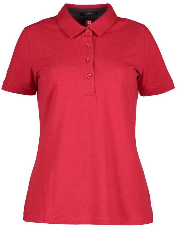 Pro Wear by Id 0535 Business poloshirt Jersey dames Rood maat XS