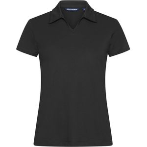 Cutter & Buck Virtue Polo V-Neck Dames Zwart maat M