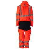 Mascot - Accelerate Safe - Winteroverall - Hi-Vis Rood/Donkerantraciet - Ademend, Wind- en Waterdicht