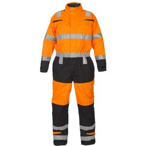 Hydrowear Ubbena Winteroveral Fluor Oranje/Zwart maat S