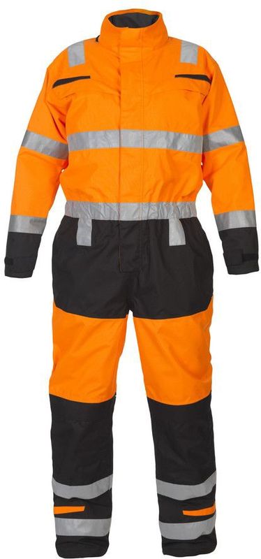 Hydrowear Ubbena Winteroveral Fluor Oranje/Zwart maat S