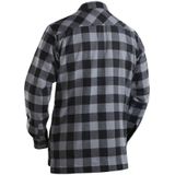 Blåkläder 3225-1131 Overhemd Flanel Gevoerd Donkergrijs/Zwart