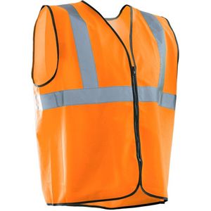 Jobman 7586 Hi-Vis Vest Oranje maat L/XL