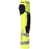 Mascot 21078-284 - Dames Broek met Kniezakken - Hi-Vis Geel/Donkermarine