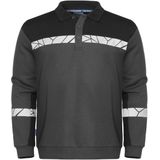 Projob 7100 Polosweater Heren Grijs/Zwart maat 4XL