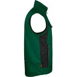 Jobman 7517 - Service Vest Lined - Bosgroen - Gevoerde Bodywarmer