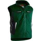 Jobman 7517 - Service Vest Lined - Bosgroen - Gevoerde Bodywarmer