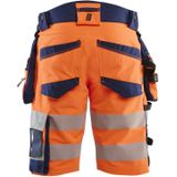 Blåkläder 1120-1648 High Vis Short 4-weg stretch High Vis Oranje/Marineblauw maat C44