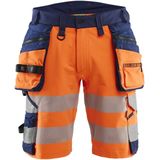 Blåkläder 1120-1648 High Vis Short 4-weg stretch High Vis Oranje/Marineblauw maat C44