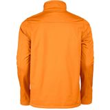 Printer Softshell Jacket Vert Heren Oranje