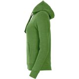 Clique Classic Hoody Ladies Groen Melange maat L