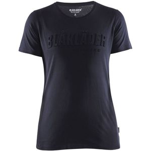 Blåkläder 3431-1042 Dames T-Shirt 3D Donker Marineblauw