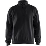 Blåkläder 3587-1169 Sweatshirt met halve rits Zwart