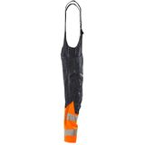 Mascot 19669-236 Amerikaanse overall met kniezakken Donkermarine/Hi-Vis Oranje maat 76C48