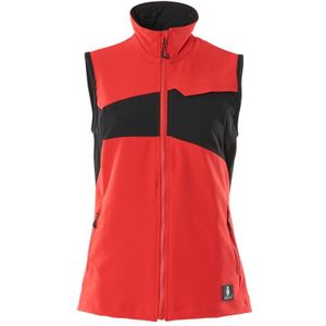 Mascot 18375-511 Dames Bodywarmer Signaalrood/Zwart maat S