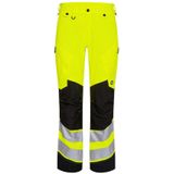 F. Engel 2544 Safety Trouser Stretch Yellow/Black