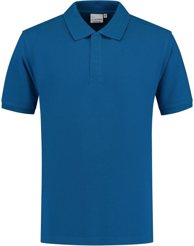 Santino Lisbon Poloshirt Cobalt Blue maat 4XL