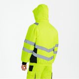 Engel - Safety Pilot Jack 1247-935 - Hi-vis Yellow / Black - Werkjack - Water- en Winddicht
