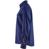 Blåkläder 3227-1515 Vlamvertragend overhemd Marineblauw maat L