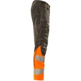 Mascot Accelerate Safe Broek met kniezakken 19679-236 - donkerantraciet/hi-vis oranje