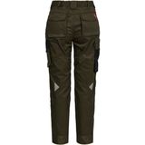 Engel - Galaxy - Werkbroek - Forest Green / Black - 2-weg Stretch - Dames