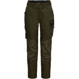 Engel - Galaxy - Werkbroek - Forest Green / Black - 2-weg Stretch - Dames