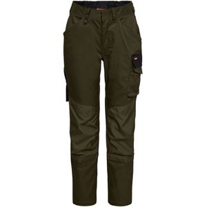 Engel - Galaxy - Werkbroek - Forest Green / Black - 2-weg Stretch - Dames