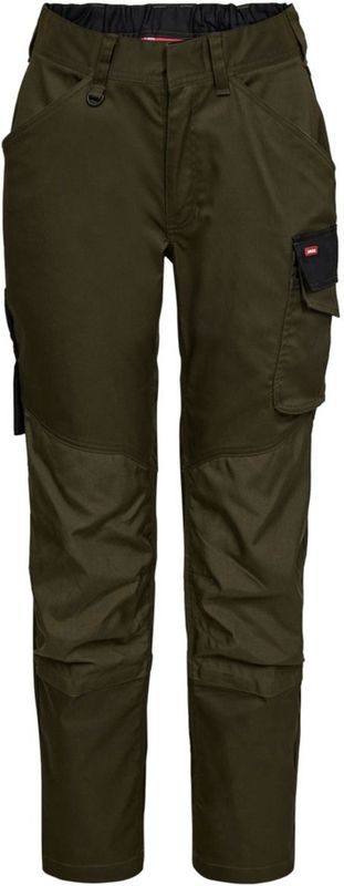 Engel - Galaxy - Werkbroek - Forest Green / Black - 2-weg Stretch - Dames