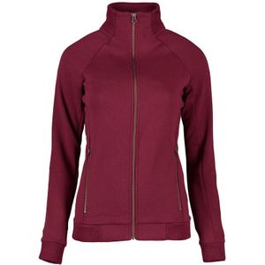 Pro Wear ID 0629 Full Zip Ladies Sweat Bordeaux