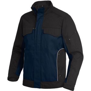 FHB Ernst Werkjack Twill Marineblauw-Zwart maat XS