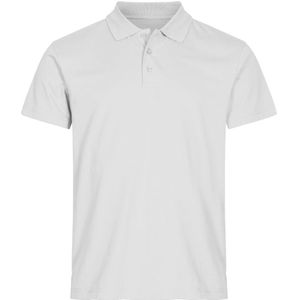 Clique Single Jersey Polo Wit