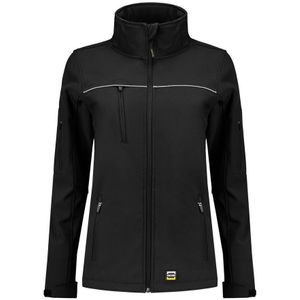 Tricorp 402009 Softshell Luxe Dames Zwart maat XXL