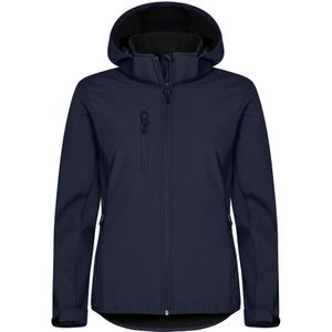 Clique Classic Softshell Hoody Dames Dark Navy maat 40/L