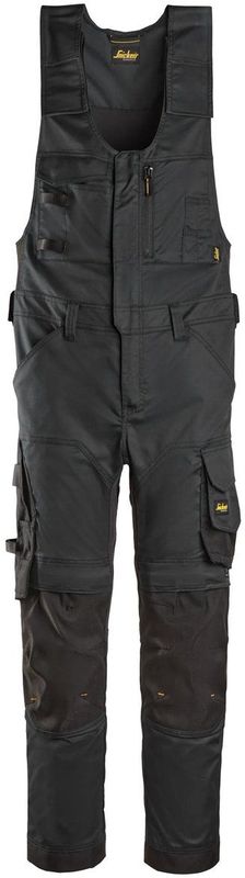 Snickers 6023 AllroundWork Stretch One-Piece Werkbroek Zwart maat 044