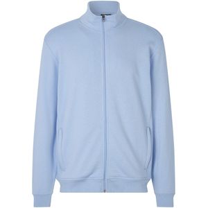 Pro Wear by Id 0382 CARE cardigan ongeborsteld Lichtblauw maat S