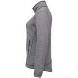 Pro Wear by Id 0848 Zip-n-Mix fleece gemêleerd dames Antraciet melange maat S