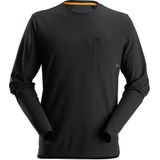Snickers 2498 AllroundWork 37.5® T-shirt met Lange Mouwen Zwart
