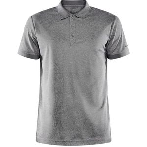 Craft Adv Unify Fz Polo Shirt Heren Dark Grey Melange maat M