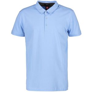 Pro Wear ID 0534 Men Business Polo Shirt Stretch Light Blue