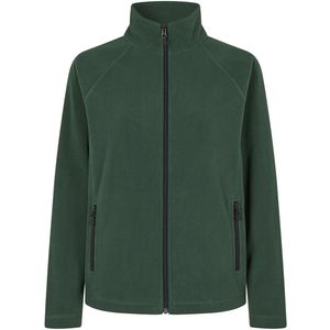 Pro Wear by Id 0805 Cardigan microfleece dames Fles groen maat XS