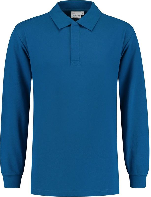 Santino London Poloshirt Cobalt Blue maat XS