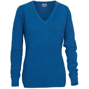 Printer Forehand Gebreide Sweater Dames Oceaanblauw maat S