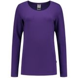 Tricorp 101010 T-Shirt Lange Mouw Dames Paars