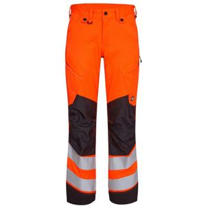 F. Engel 2544 Safety Trouser Stretch Orange/Anthracite