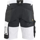 Blåkläder 1773-1832 Schildersshort met stretch Wit/zwart maat C44